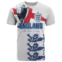 Custom England Football 2024 Road To The Champion T Shirt - Wonder Print Shop