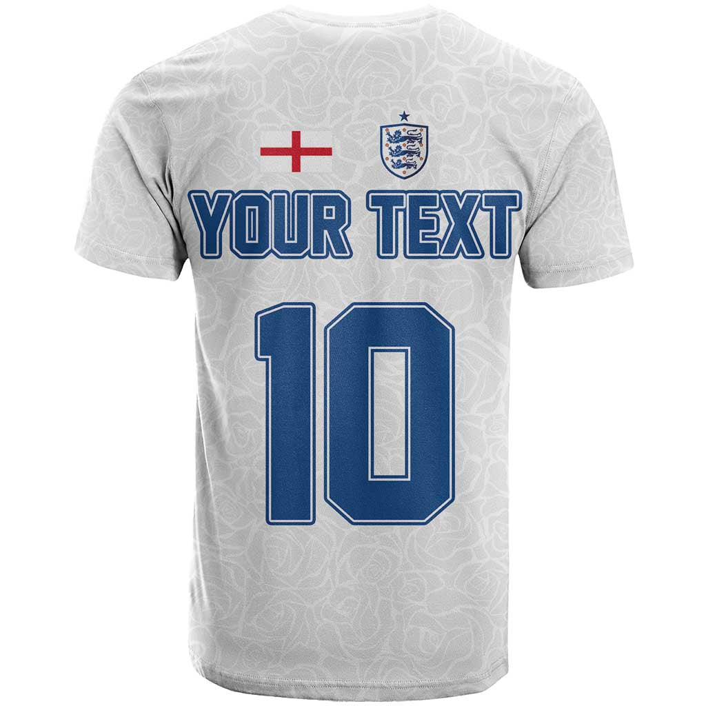 Custom England Football 2024 Road To The Champion T Shirt - Wonder Print Shop