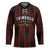 Custom Trinbago Cricket Knight Riders Hockey Jersey Palm Leaves with Vertical Stripes Sporty Style - Wonder Print Shop