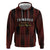 Custom Trinbago Cricket Knight Riders Hoodie Palm Leaves with Vertical Stripes Sporty Style - Wonder Print Shop