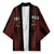 Custom Trinbago Cricket Knight Riders Kimono Palm Leaves with Vertical Stripes Sporty Style - Wonder Print Shop