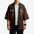 Custom Trinbago Cricket Knight Riders Kimono Palm Leaves with Vertical Stripes Sporty Style - Wonder Print Shop