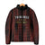 Custom Trinbago Cricket Knight Riders Padded Jacket Palm Leaves with Vertical Stripes Sporty Style - Wonder Print Shop