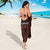 Trinbago Cricket Knight Riders Sarong Palm Leaves with Vertical Stripes Sporty Style - Wonder Print Shop