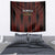 Trinbago Cricket Knight Riders Tapestry Palm Leaves with Vertical Stripes Sporty Style - Wonder Print Shop