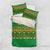 Cameroon Football Bedding Set Tribal Motifs Green Color - Wonder Print Shop