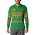 Custom Cameroon Football Button Sweatshirt Tribal Motifs Green Color - Wonder Print Shop