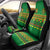 Cameroon Football Car Seat Cover Tribal Motifs Green Color - Wonder Print Shop