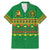 Custom Cameroon Football Family Matching Mermaid Dress and Hawaiian Shirt Tribal Motifs Green Color - Wonder Print Shop