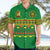 Custom Cameroon Football Hawaiian Shirt Tribal Motifs Green Color - Wonder Print Shop