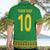 Custom Cameroon Football Hawaiian Shirt Tribal Motifs Green Color - Wonder Print Shop