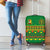 Cameroon Football Luggage Cover Tribal Motifs Green Color - Wonder Print Shop