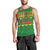 Custom Cameroon Football Men Tank Top Tribal Motifs Green Color - Wonder Print Shop
