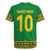 Custom Cameroon Football Rugby Jersey Tribal Motifs Green Color - Wonder Print Shop