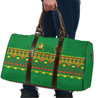 Cameroon Football Travel Bag Tribal Motifs Green Color - Wonder Print Shop