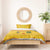 Custom Cameroon Football Bedding Set Tribal Motifs Yellow Color - Wonder Print Shop