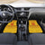 Custom Cameroon Football Car Mats Tribal Motifs Yellow Color - Wonder Print Shop