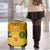 Custom Cameroon Football Luggage Cover Tribal Motifs Yellow Color - Wonder Print Shop