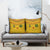 Custom Cameroon Football Pillow Cover Tribal Motifs Yellow Color - Wonder Print Shop
