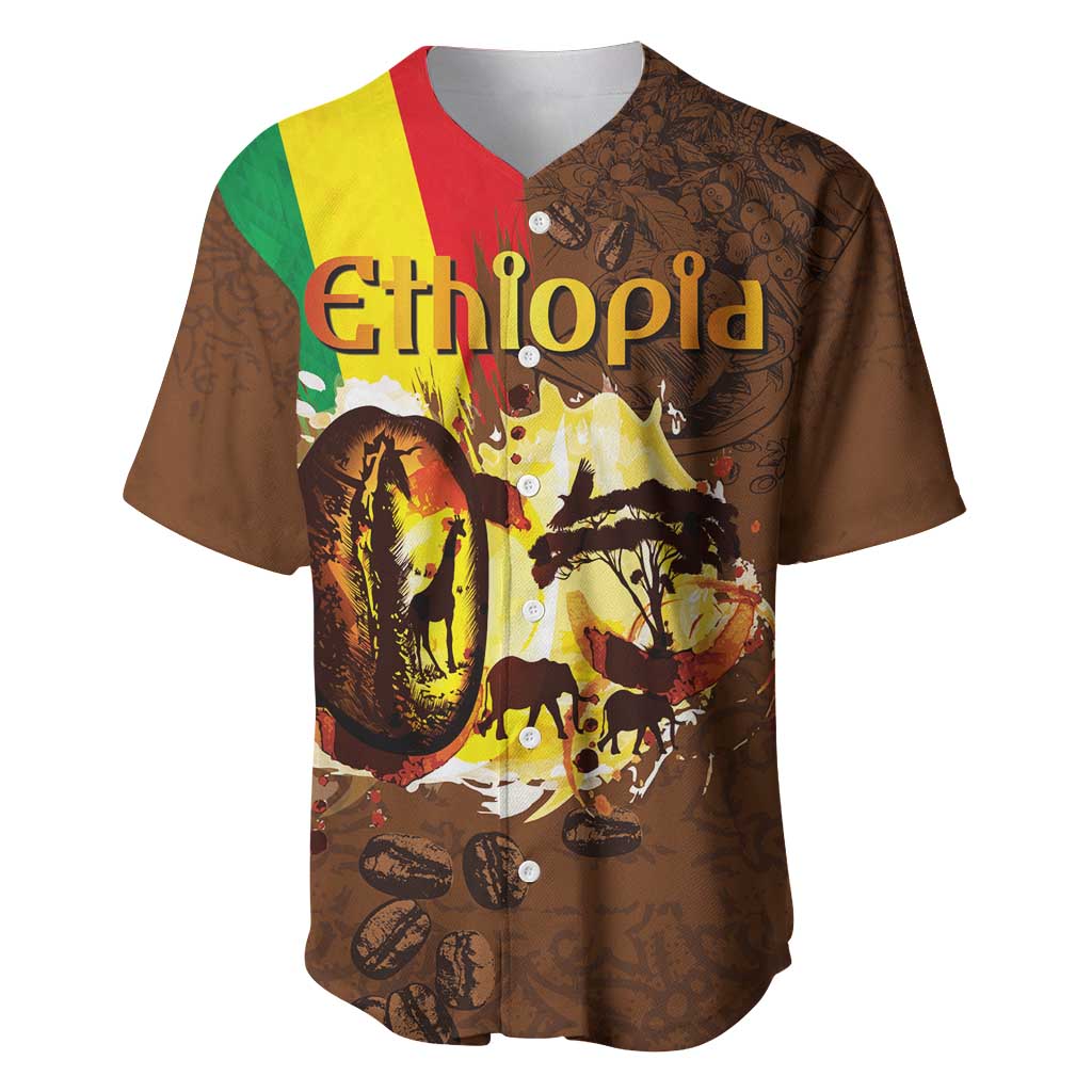 Ethiopia Culture - Proud of Coffee Baseball Jersey