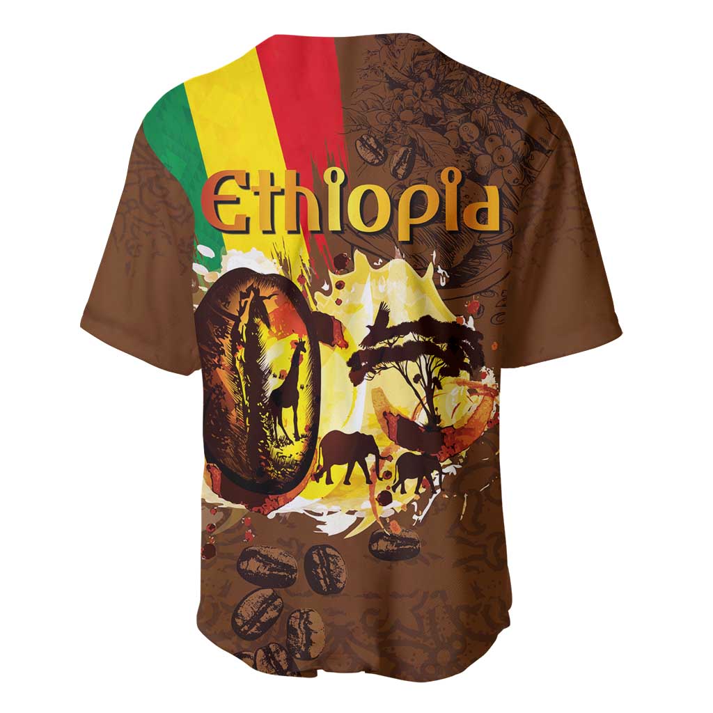 Ethiopia Culture - Proud of Coffee Baseball Jersey