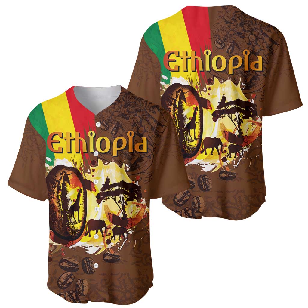 Ethiopia Culture - Proud of Coffee Baseball Jersey