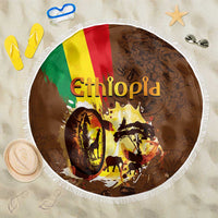 Ethiopia Culture - Proud of Coffee Beach Blanket