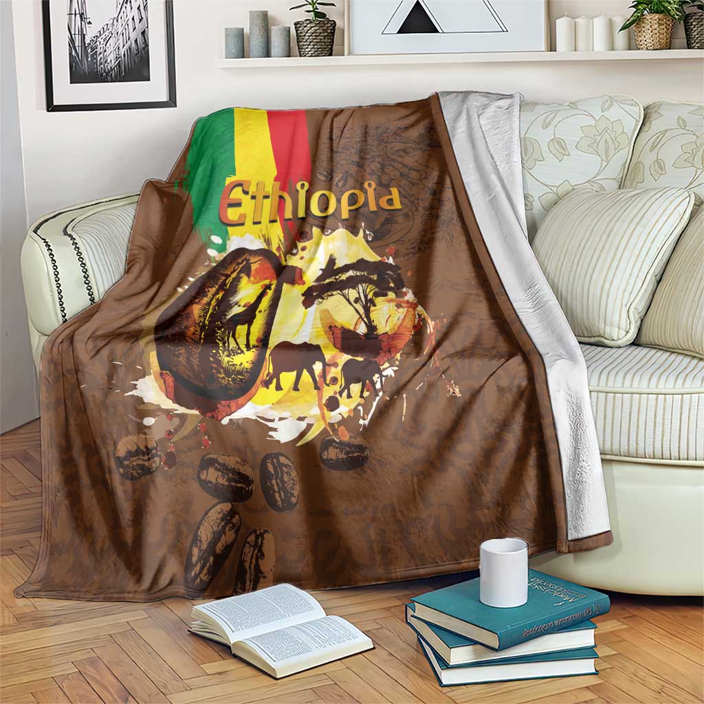 Ethiopia Culture - Proud of Coffee Blanket