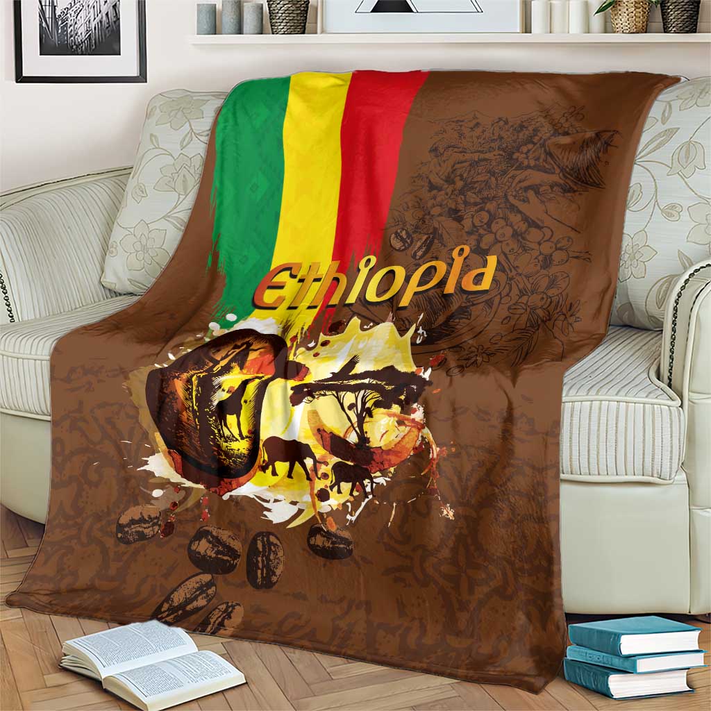 Ethiopia Culture - Proud of Coffee Blanket