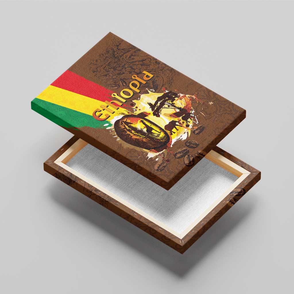 Ethiopia Culture - Proud of Coffee Canvas Wall Art