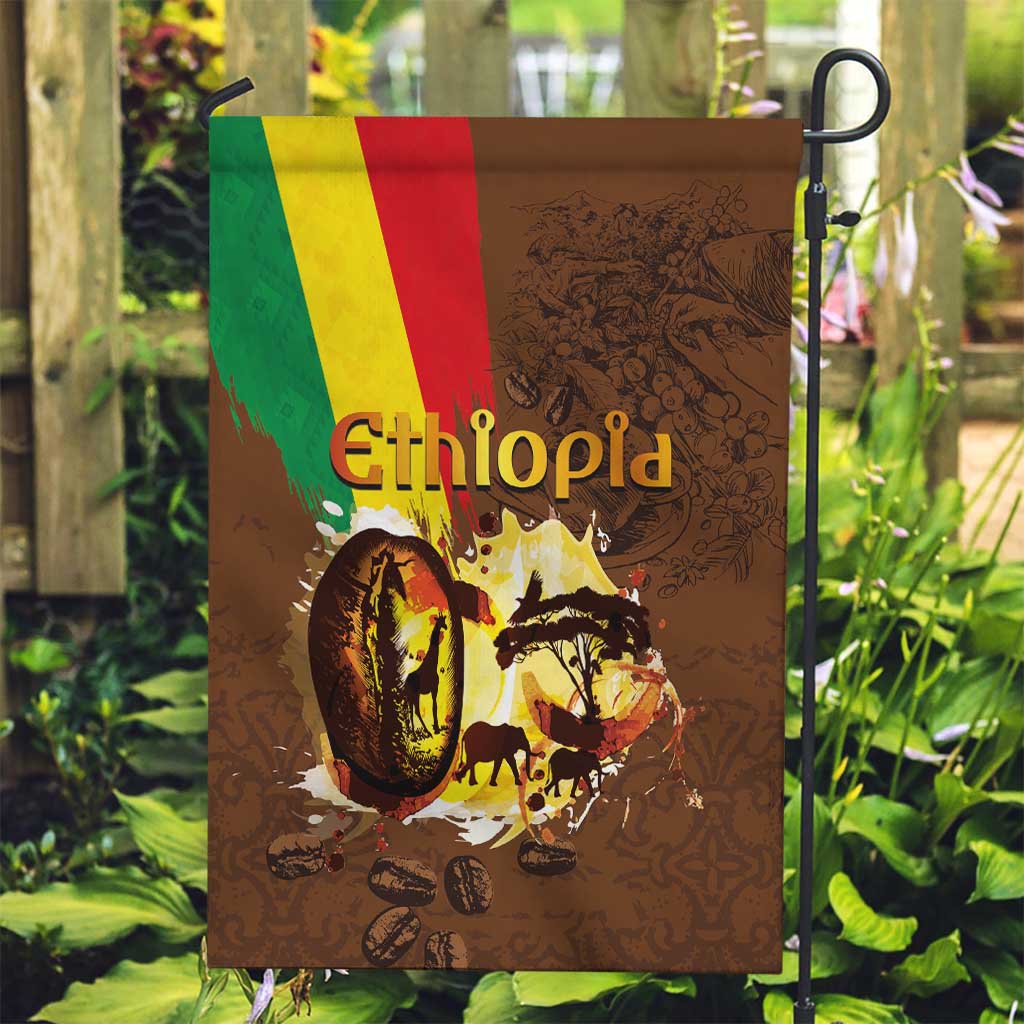 Ethiopia Culture - Proud of Coffee Garden Flag