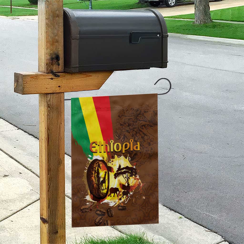 Ethiopia Culture - Proud of Coffee Garden Flag