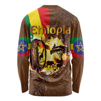 Ethiopia Culture - Proud of Coffee Long Sleeve Shirt