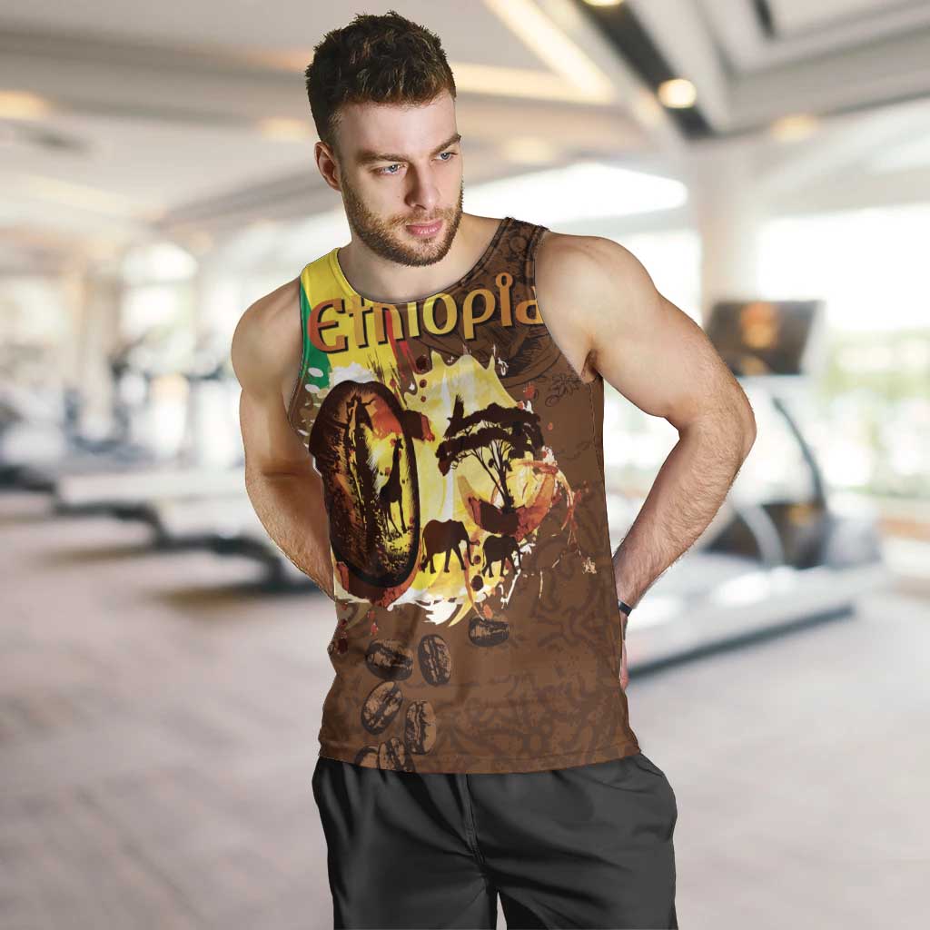 Ethiopia Culture - Proud of Coffee Men Tank Top
