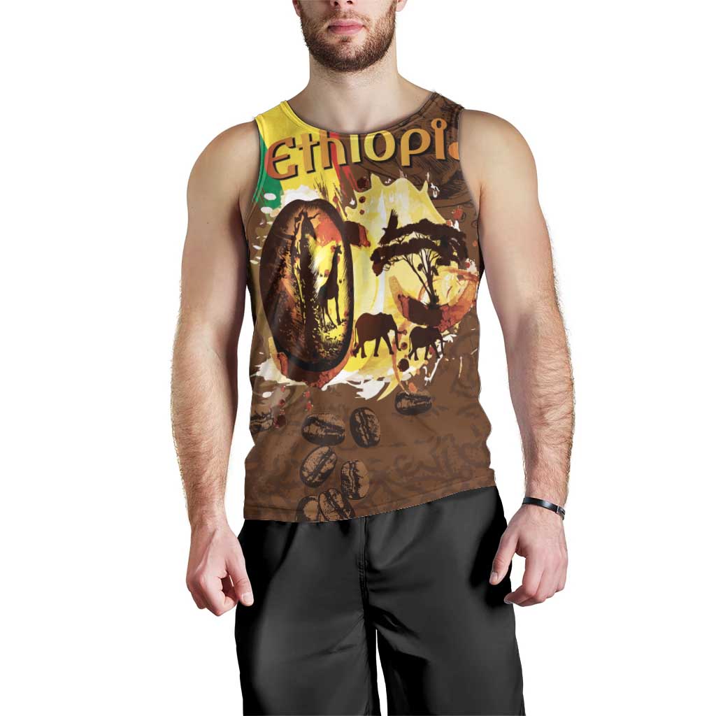 Ethiopia Culture - Proud of Coffee Men Tank Top