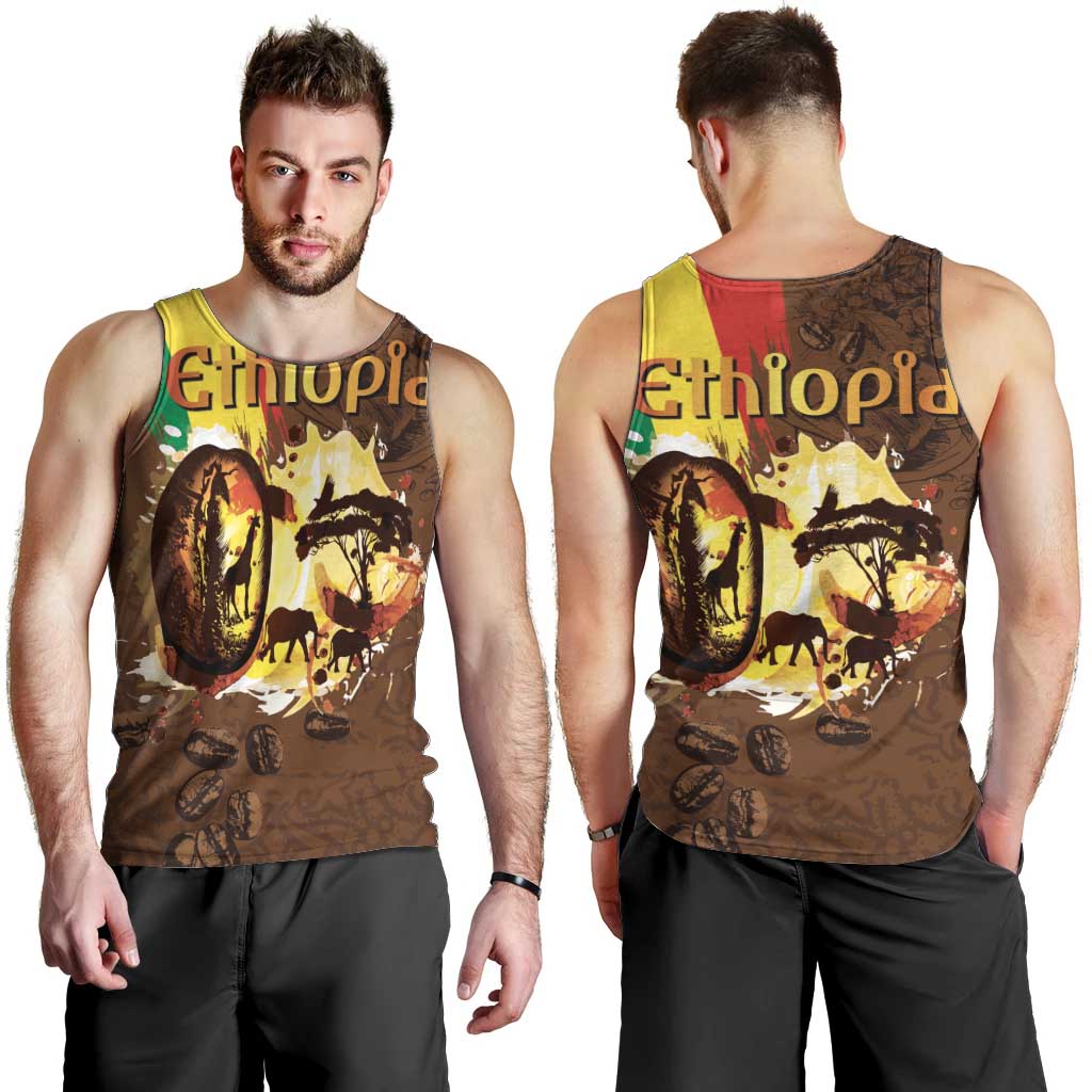 Ethiopia Culture - Proud of Coffee Men Tank Top