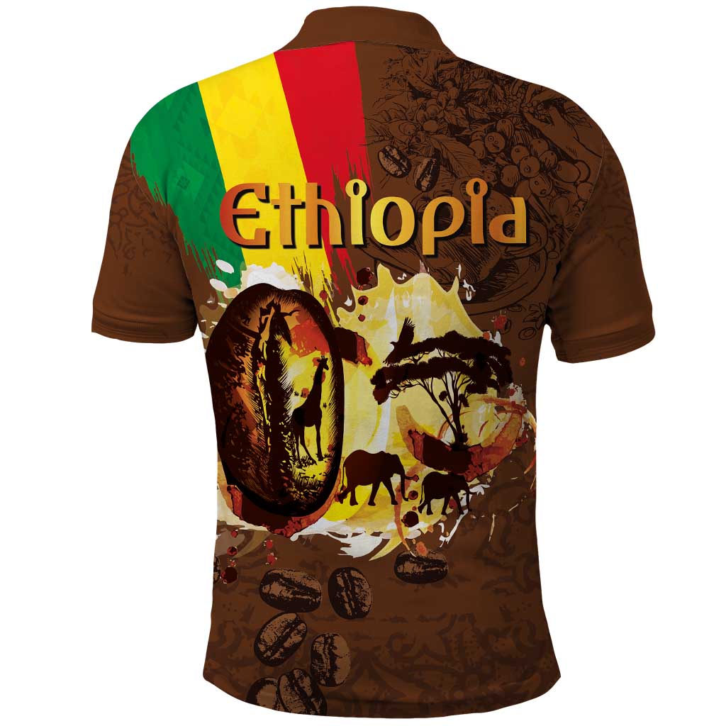 Ethiopia Culture - Proud of Coffee Polo Shirt