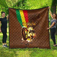 Ethiopia Culture - Proud of Coffee Quilt - Wonder Print Shop