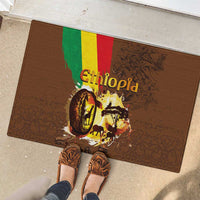 Ethiopia Culture - Proud of Coffee Rubber Doormat - Wonder Print Shop