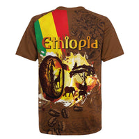 Ethiopia Culture - Proud of Coffee Rugby Jersey - Wonder Print Shop