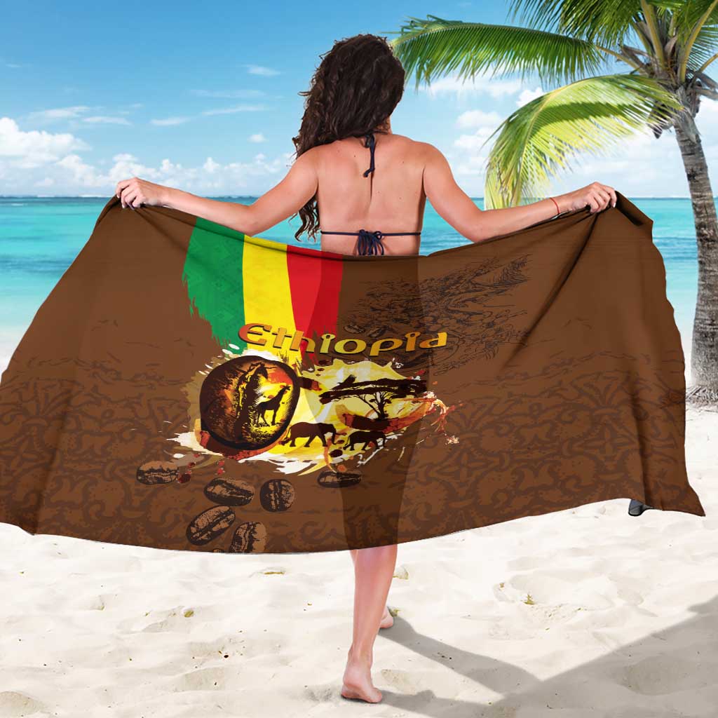 Ethiopia Culture - Proud of Coffee Sarong - Wonder Print Shop