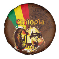 Ethiopia Culture - Proud of Coffee Spare Tire Cover - Wonder Print Shop
