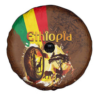 Ethiopia Culture - Proud of Coffee Spare Tire Cover - Wonder Print Shop