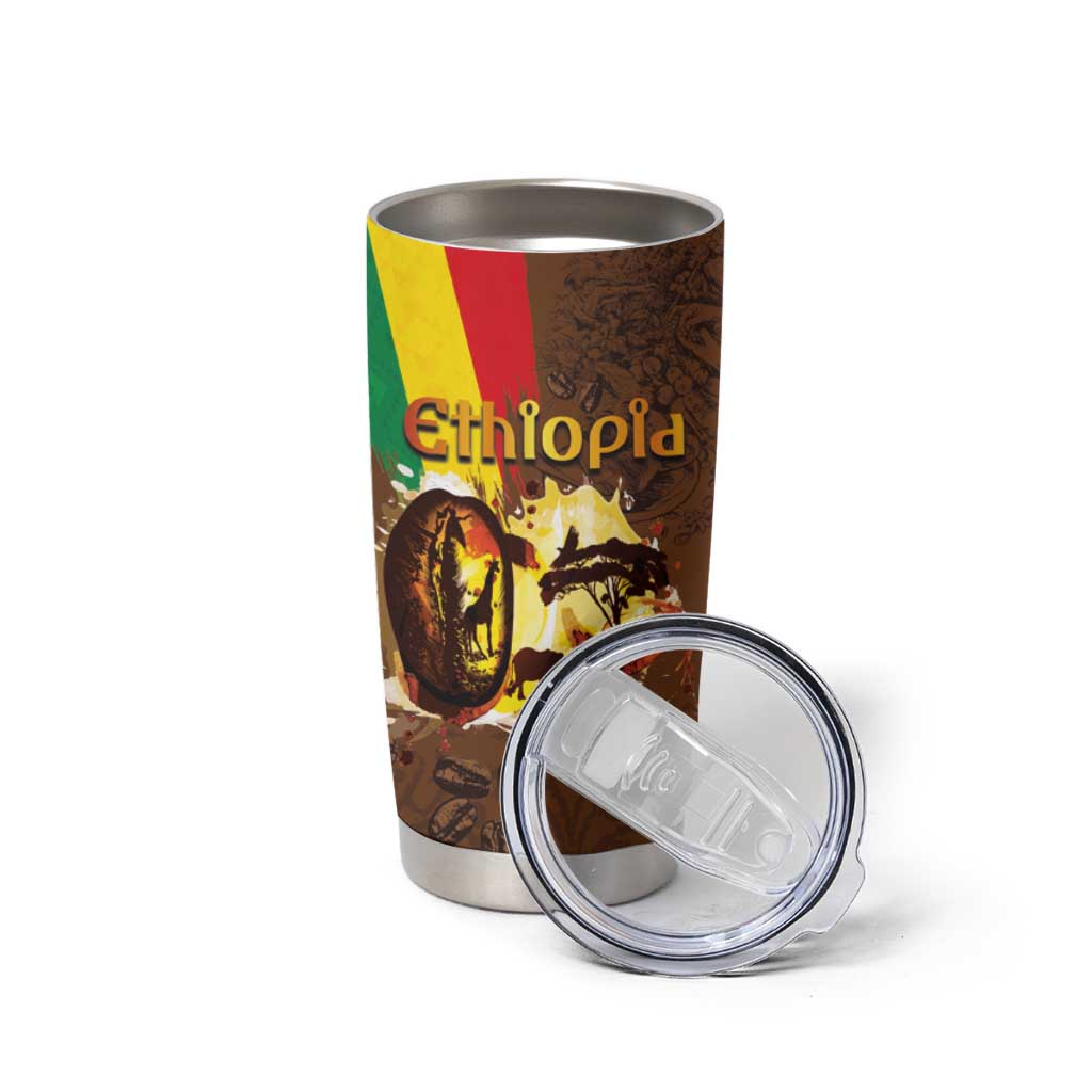 Ethiopia Culture - Proud of Coffee Tumbler Cup - Wonder Print Shop