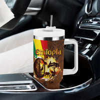Ethiopia Culture - Proud of Coffee Tumbler With Handle - Wonder Print Shop