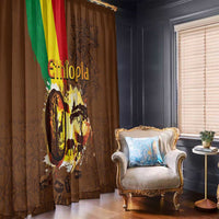 Ethiopia Culture - Proud of Coffee Window Curtain - Wonder Print Shop