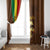 Ethiopia Culture - Proud of Coffee Window Curtain - Wonder Print Shop