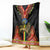 Ethiopia Culture Blanket Lion of Judah with The Star Seal - Dashiki Style