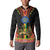 Ethiopia Culture Button Sweatshirt Lion of Judah with The Star Seal - Dashiki Style
