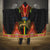 Ethiopia Culture Hooded Blanket Lion of Judah with The Star Seal - Dashiki Style